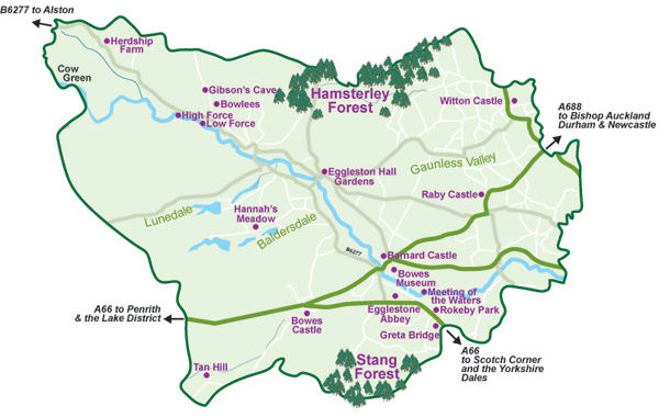 TEESDAle MAP places names